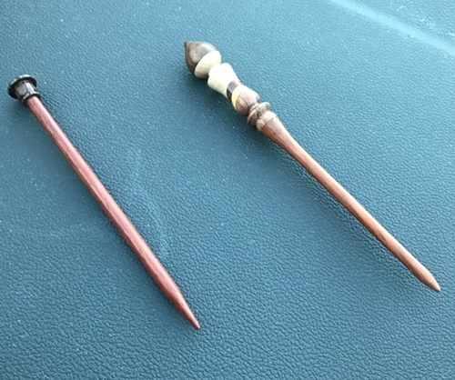 2 shawl pins
